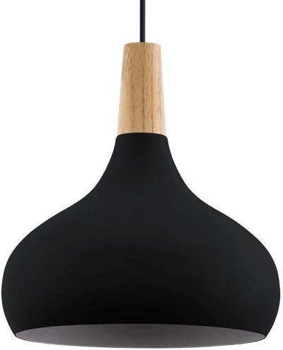 Eglo Sabinar Hängelampe - E27 - ø 28 cm - Schwarzbraun