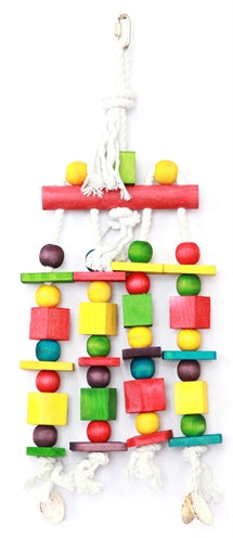 Happy Pet Toys Block n Perlen Papagei