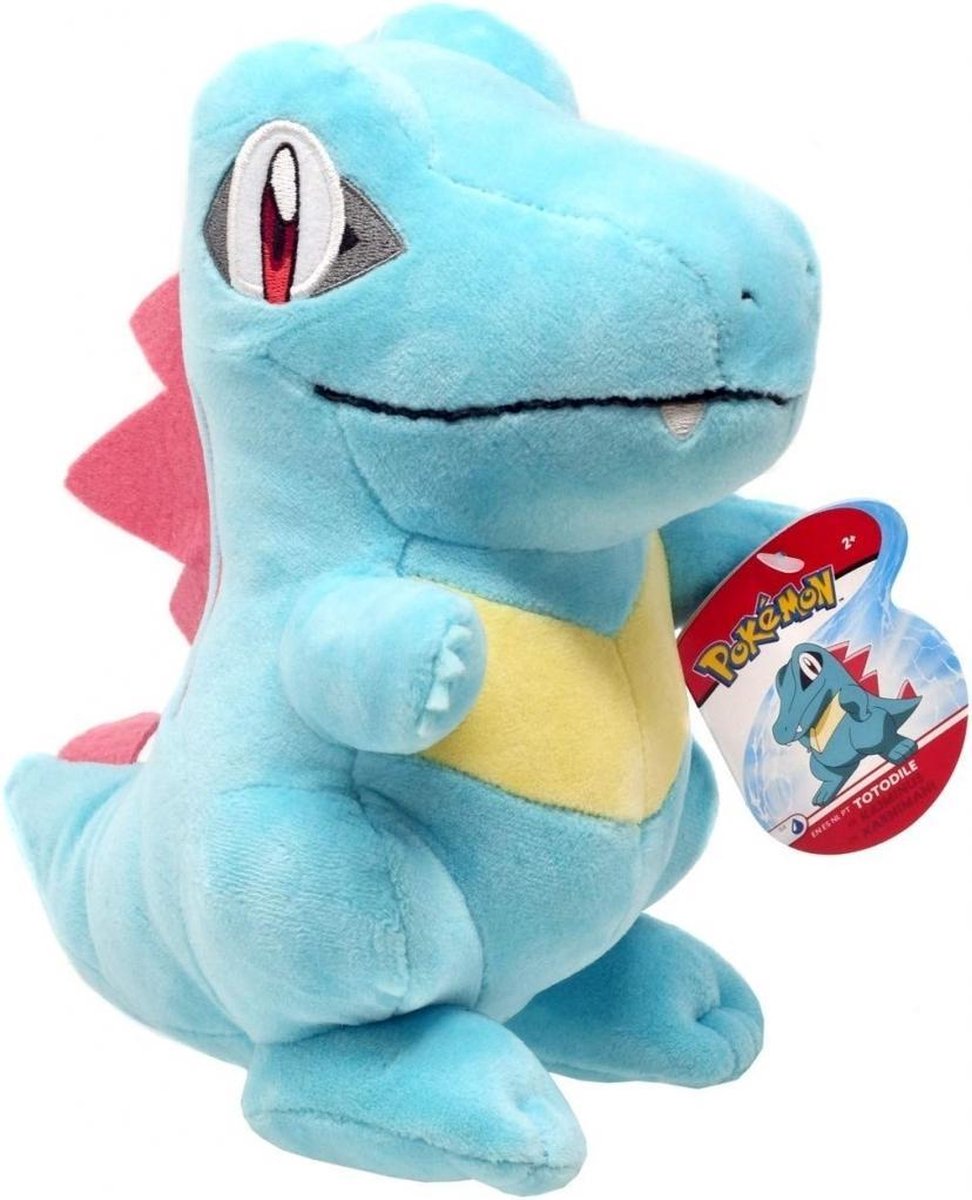 Boti Pokemon Pluchen Umarmung Totodile, 20 cm