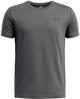 Under Armour UA B Sportstyle LC SS Unisex-Sportshirt – Grau – Schwarz