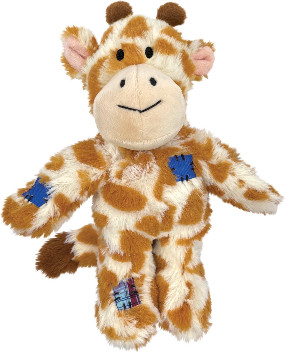 Kong Wild Knots Giraffe Gelb