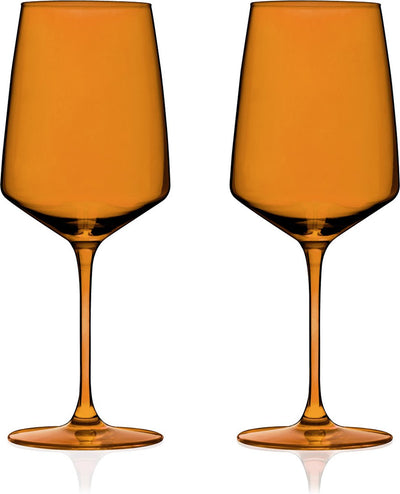 Viski Reserve Nouveau Weinglas – Kristall – 650 ml – 2 Stück – Bernstein