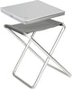 Bo-Camp - Hocker + Regal - faltbar - Grau