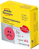 Avery Belohnungsaufkleber Smiley – ø 19 – rot – wütendes Gesicht – 250