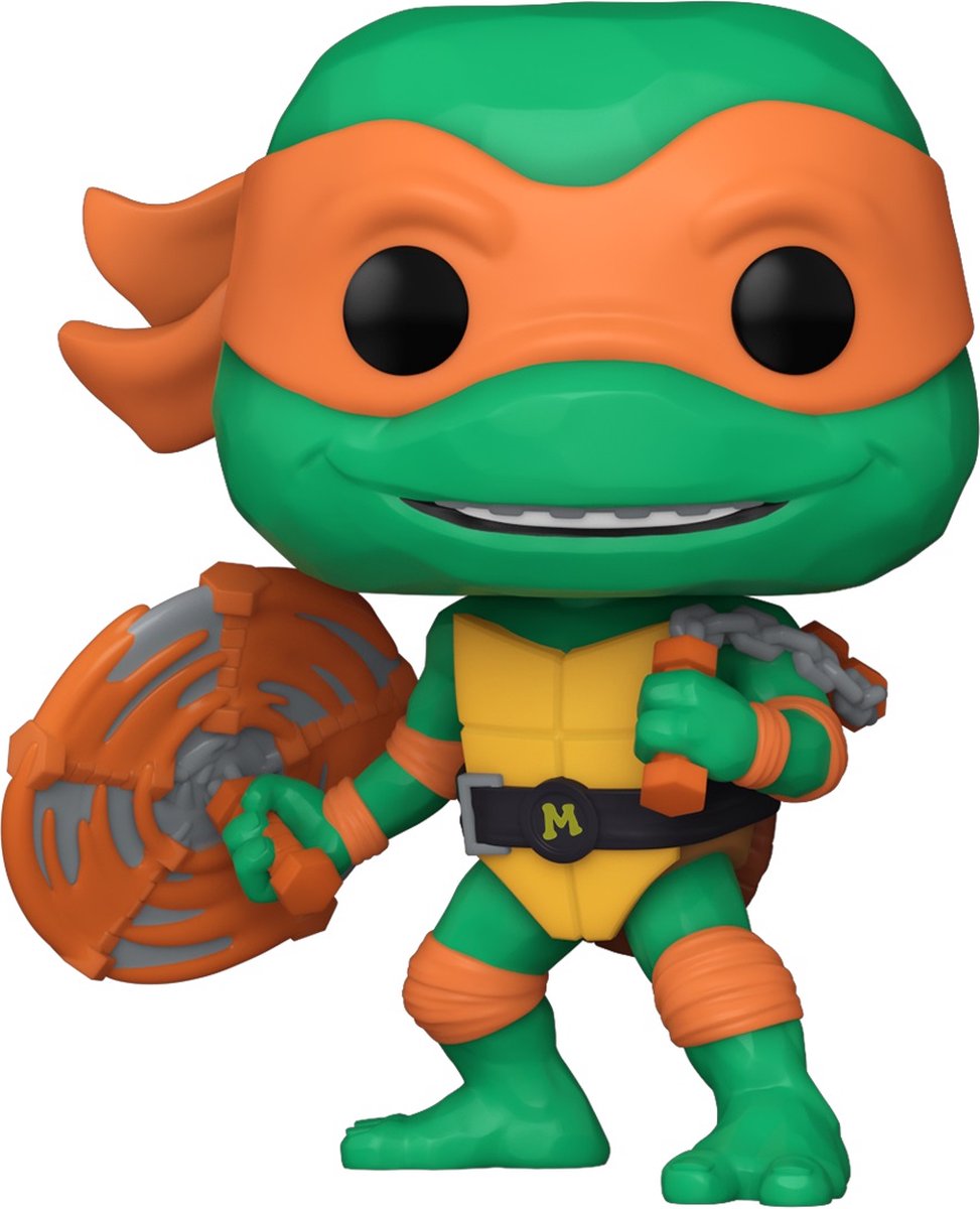 Funko Teenage Mutant Ninja Turtles – Pop! Filme Michelangelo 9 cm Sammlerfigur – Mehrfarben