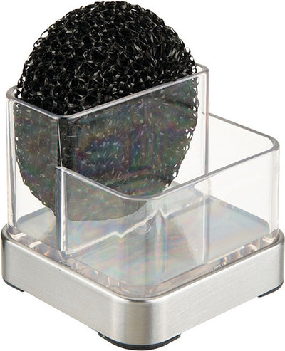Idesign – Forma Scrub Hub – Kunststoff – transparent