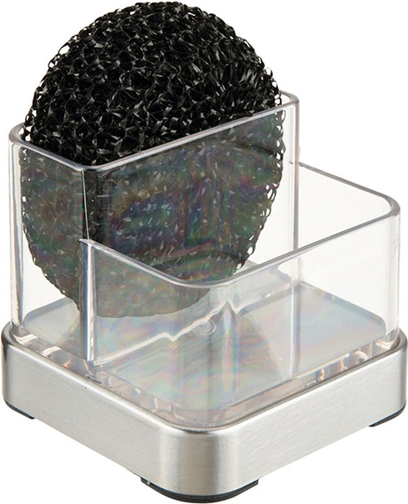 Idesign – Forma Scrub Hub – Kunststoff – transparent