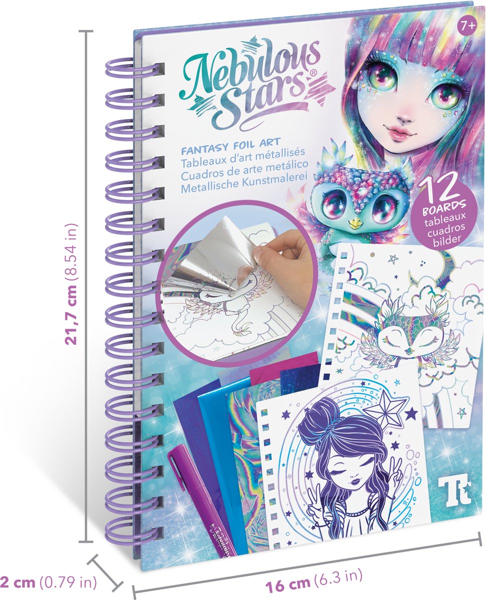 Nebelsterne – Basteln mit Folienpapier – Hobbypaket