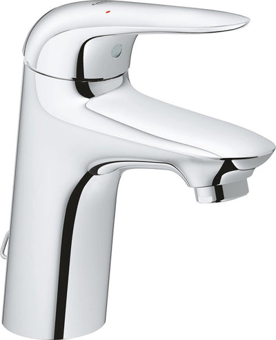 Grohe Eurostyle-Waschtischarmatur – mit Kette – mittel – Chrom