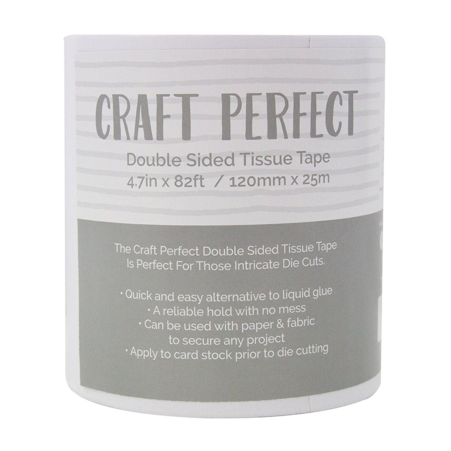 Craft Perfect von Tonic Studios Craft Perfect • Doppelseitiges Gewebeband 25 m x 120 mm
