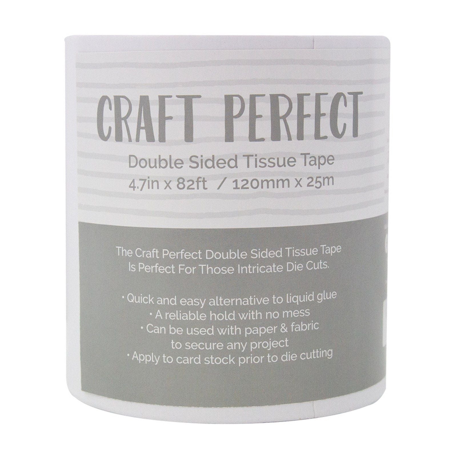 Craft Perfect von Tonic Studios Craft Perfect • Doppelseitiges Gewebeband 25 m x 120 mm
