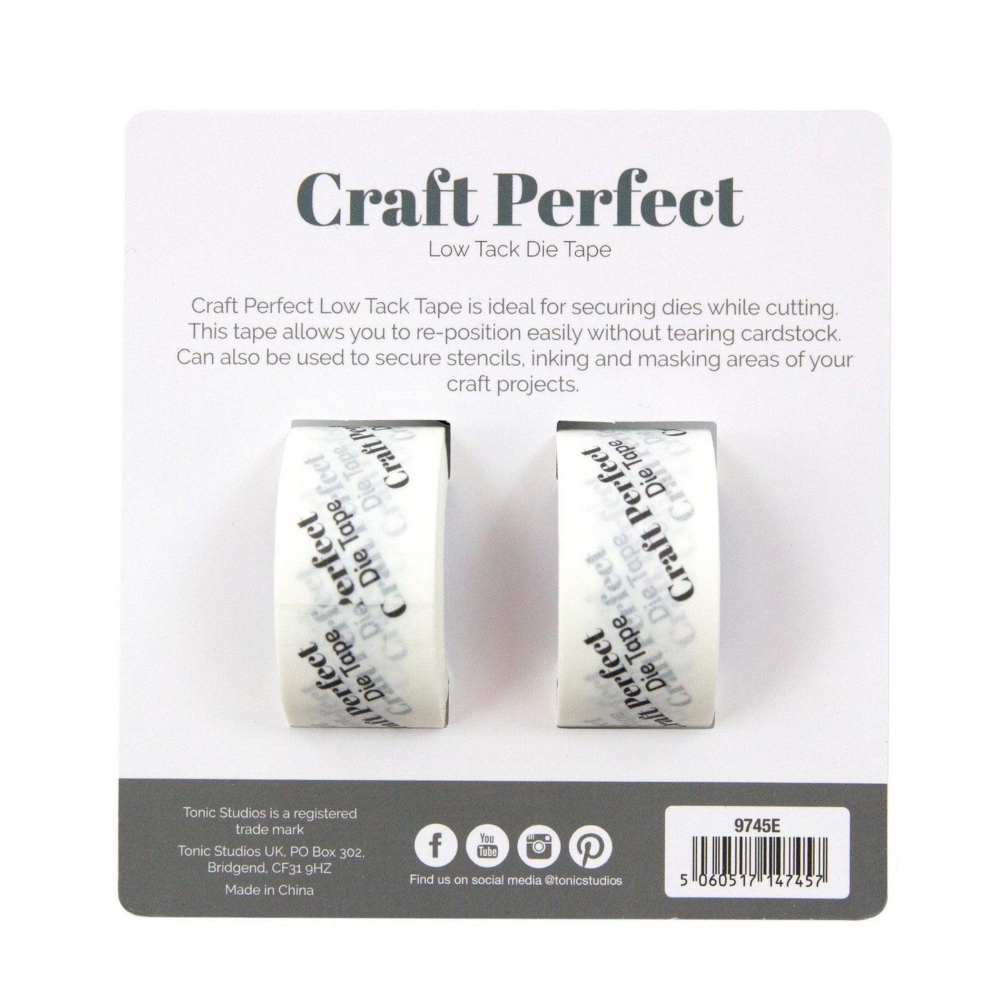 Craft perfect by tonic studios craft perfect • low tack die tape