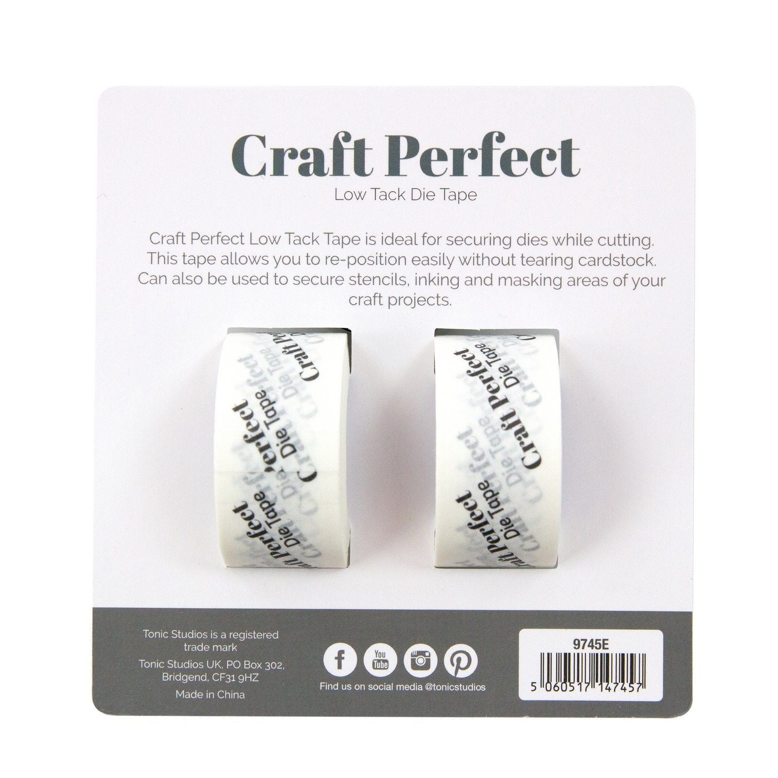 Craft perfect by tonic studios craft perfect • low tack die tape