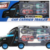 LKW 28cm mit 4 Autos 33x12x7cm