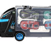 LKW 28cm mit 4 Autos 33x12x7cm