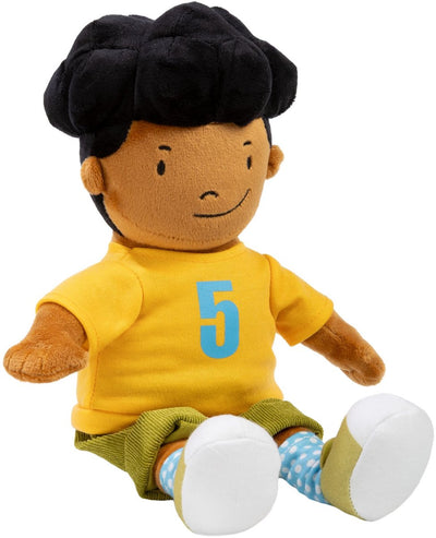 Bambolino Fien Teun Kuscheltier 35 cm Plüsch Sem – Baby-Kleinkind-Spielzeug – Bauernhof-Thema – Spielzeug – 1 Jahr, 2 Jahre, 3 Jahre, 4 Jahre