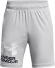 Under Armour UA Tech Logo Shorts Jungen Sporthose – Grau