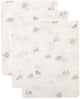 Jollein Baby Hydrophiler Waschlappen 15x20cm – Babywaschlappen – unterwegs – 3 Stück