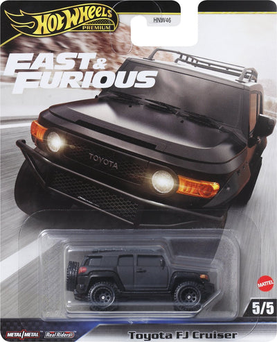 Hot Wheels Fast Furious HRT99 Spielzeugfahrzeug Toyota FJ Cruiser 5 5