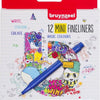 Bruynzeel Fineliner Mini Set 12 Farben