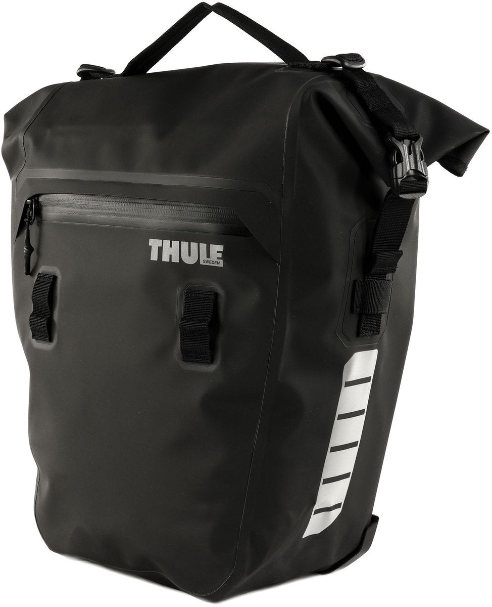 Thule Shield Fahrradtasche – Laptopfach – Schwarz – 22 l Fassungsvermögen