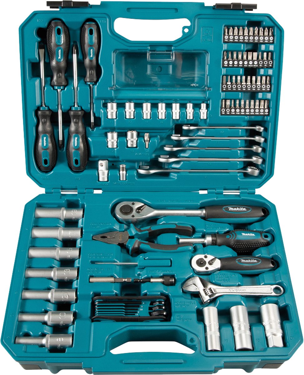 Makita Handwerkzeug-Set 87-teilig