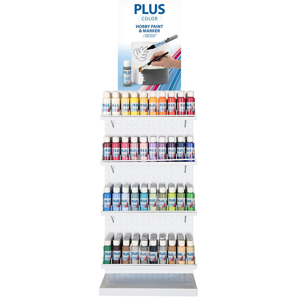Plus Color - Hobbyfarbe, 240er Flasche 1 Karton
