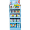 Foam Clay Bodendisplay ® - zum Selbstaufbau, H: 1560 mm, T: 390 mm, B: 580 mm, verschiedene Farben, 102 Stück. 1 Karton