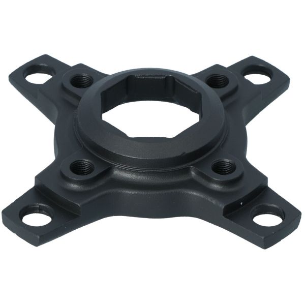 Miranda Kurbelspinne 58 mm 104 mm Brose 4 Arm Alu schwarz