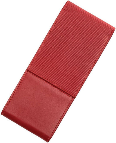 Lamy a316 Federmäppchen | rotes Nappaleder | für 3 Schreibprodukte | Magnetverschluss – hergestellt in Deutschland