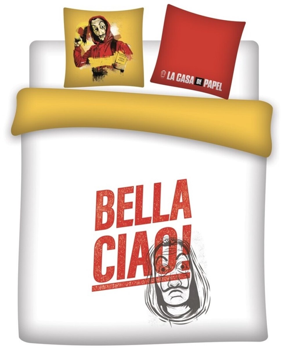 La casa de papel Bettbezug Bella Ciao – Polyester