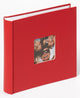 Walther me-116-r fun - Memo-Einsteckalbum - 200 Fotos 13 x 18 cm - rot