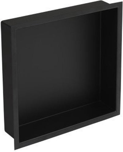 Plieger Posteingang Einbaunische mit Flansch 30x30x7,5cm wasserdicht schwarz