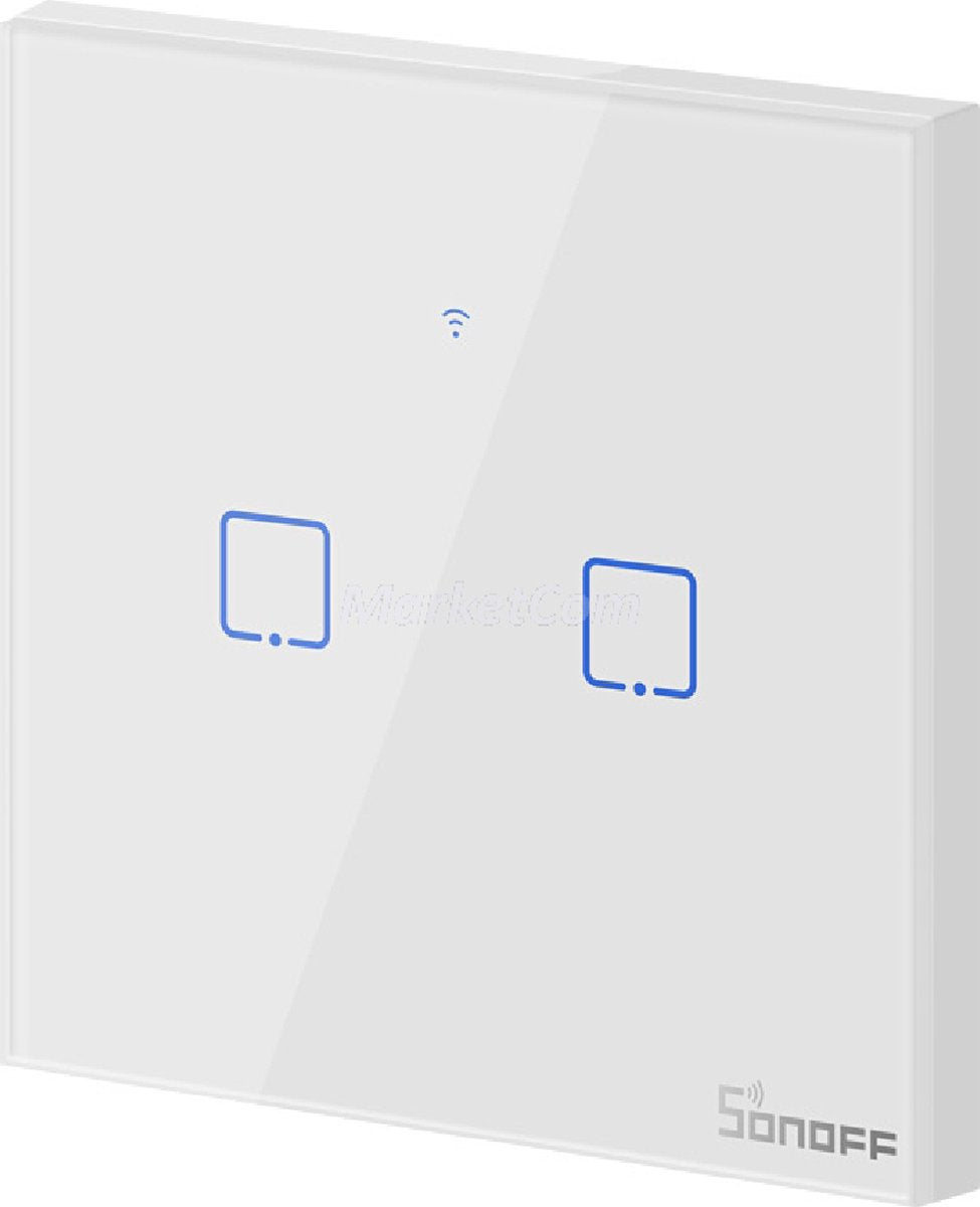 Sonoff Smart Switch WiFi T0 EU Tx (2-Kanal)