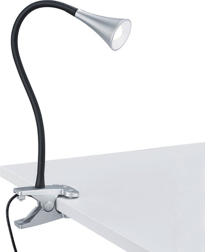 Rl Live Your Light Reality Viper - Klemmleuchte - Titan - inkl. 1x smd 3w - Schnurschalter - flexibel - Klemmlampe