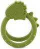 Trixie sensorischer Beißring Mr. Dino – 0m+ – 100 % Silikon – ideal zum Zahnen