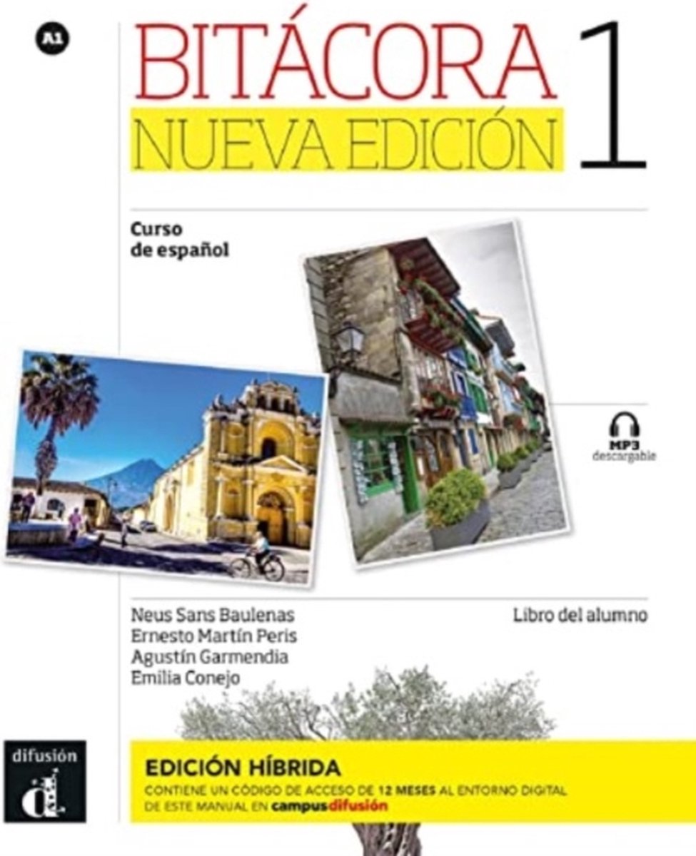 Bitacora neue Ausgabe 1 – Ausgabe hibrida – Alumno-Buch + Audio-MP3. a1