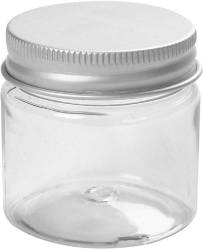 Creativ Firmenglas mit Schraubverschluss, H: 45 mm, T 44 mm, 50 ml, 10 Stück 1 Box