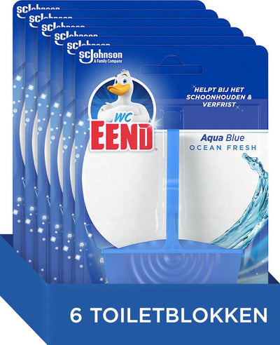 Toiletten-Enten-Toilettenblock, Aquablau, Ozeanfrisch