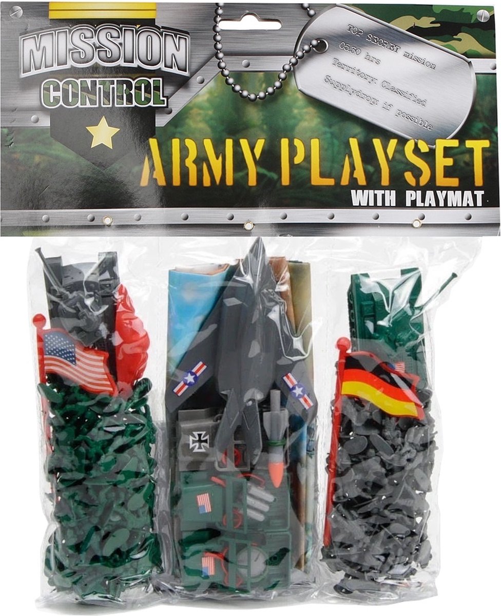 Soldaten spielen Set