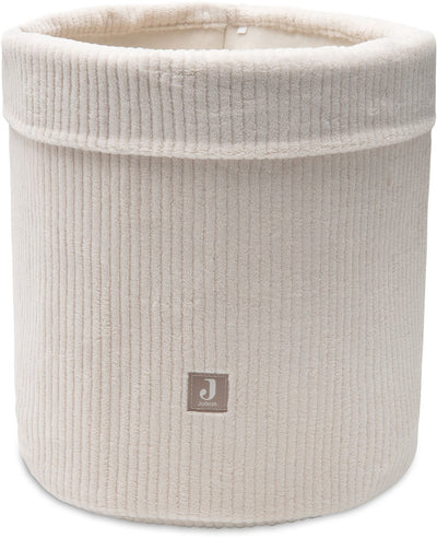 Jollein-Aufbewahrungskorb – 14 x 18 cm – wolkige Rippe – Haferflocken