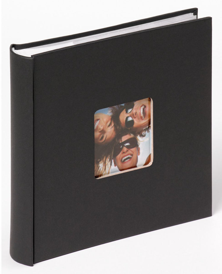 Walther me-116-b fun - Memo-Einsteckalbum - 200 Fotos 13 x 18 cm - Schwarz