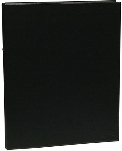 Aurora Ringordner A5 – Ringordner – 2 Ringe – 25 mm – PVC – Schwarz