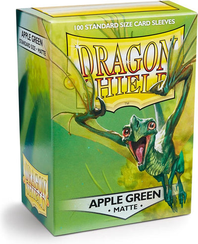 Dragon Shield TCG-Ärmel – apfelgrün, grün, Standardgröße