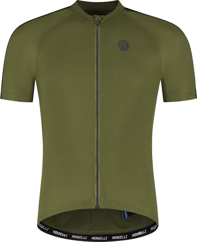 Rogelli Explore Radtrikot Herren – Kurzarm – Radtrikot – Grün – Größe S