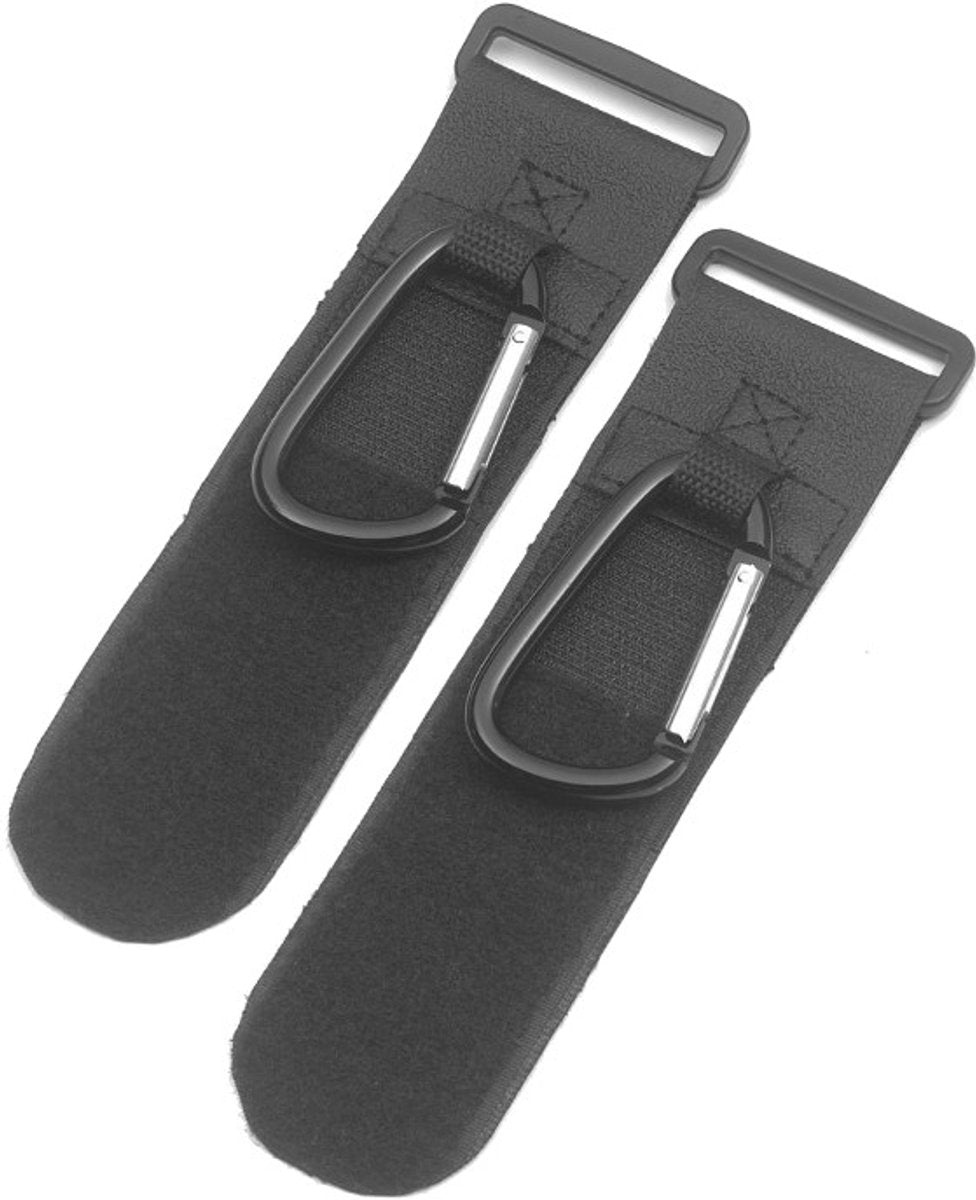 Yrda Love to move Yrda Luxus-Buggy-Haken aus Aluminium – Schwarz – Robustes Design – Passend für jeden Kinderwagen oder Buggy – 7,5 x 4 cm