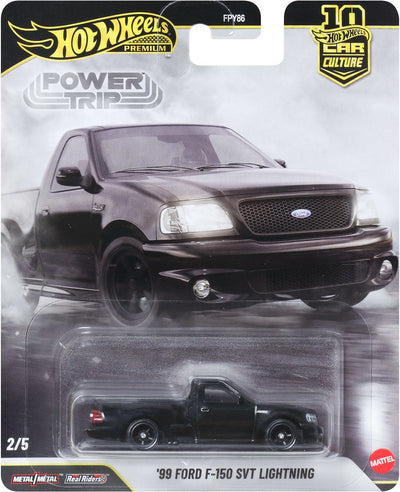 Hot Wheels JKF33 – Power Trip – '99 Ford F-150 SVT Lightning