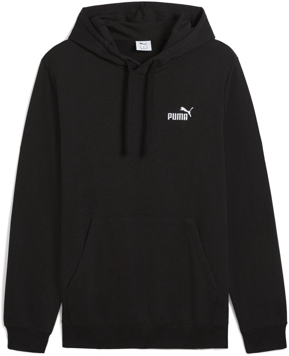 Puma ess klein Nr. 1 Logo Hoodie FL Unisex-Pullover – Schwarz