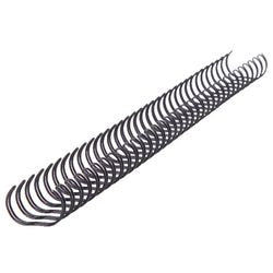 Binderücken Drahtbindung 34 GBC Metall 14 mm schwarz Kapazität 105 Blatt