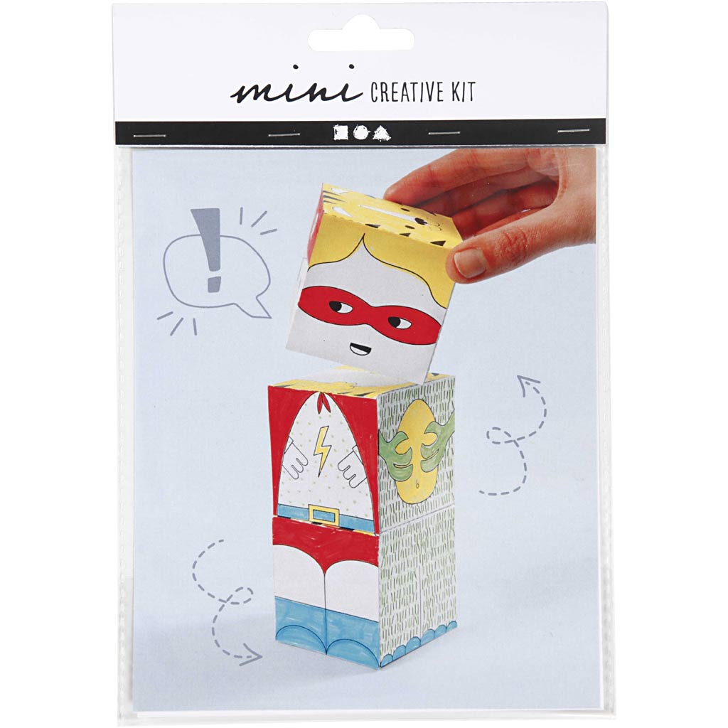 Creativ Company Mini-Kreativset, Monster und Roboter, 1 Box
